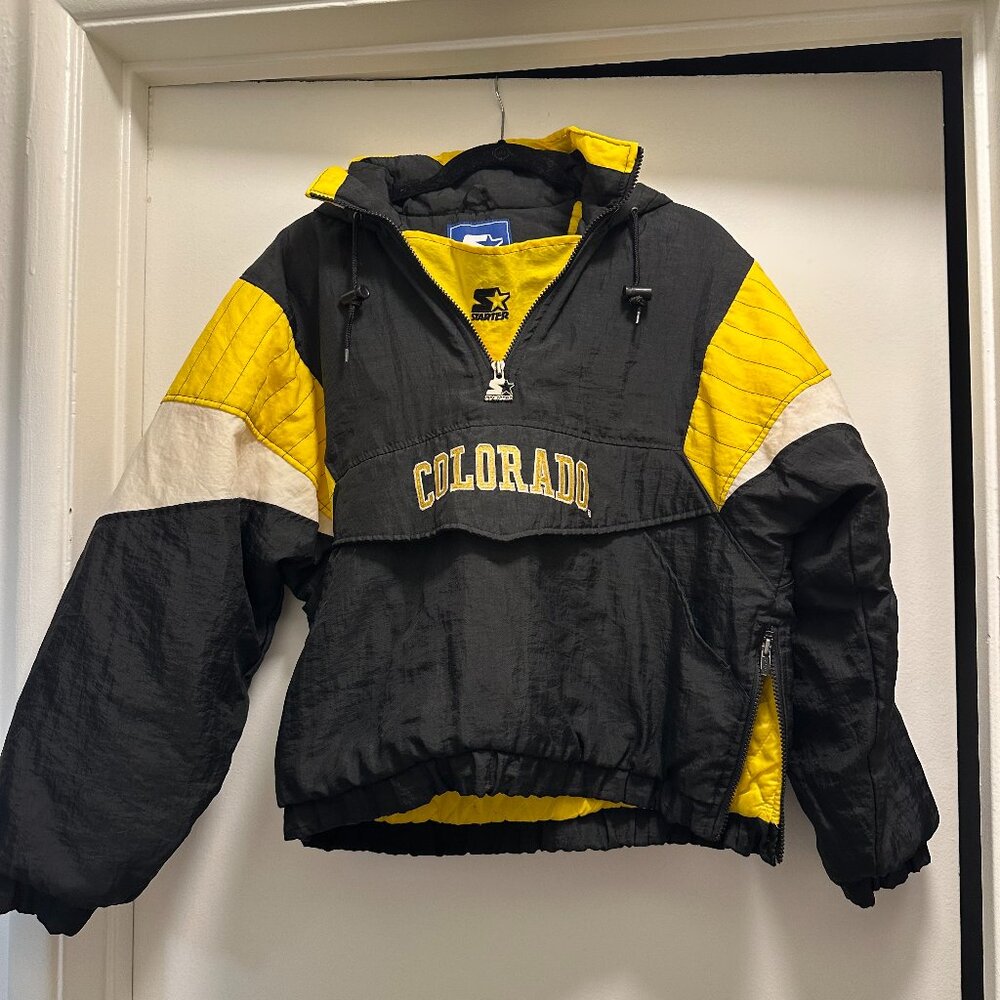 Colorado Buffaloes Quarter Zip Starter Jacket